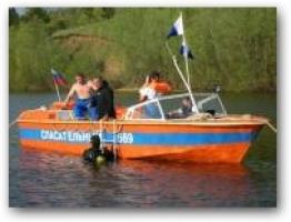 Малый спасательный катер из легкого сплава «Чибис
